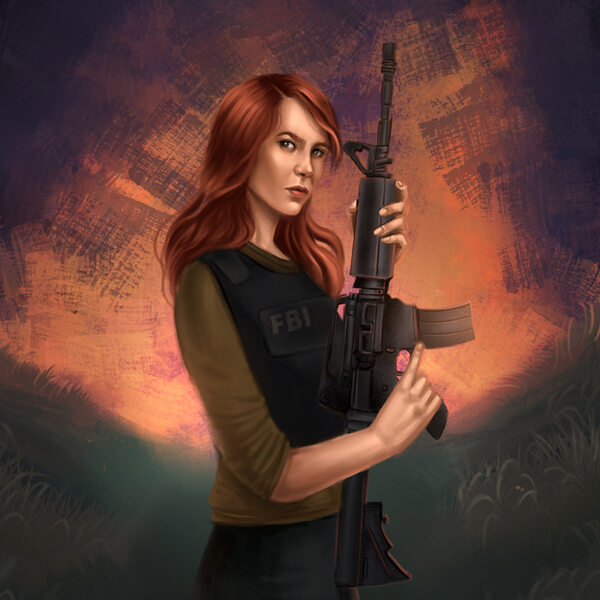 Deep State Bigfoot character Jenny Delaney